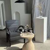 Vintage black pendant light D32