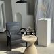 Vintage black pendant light D32