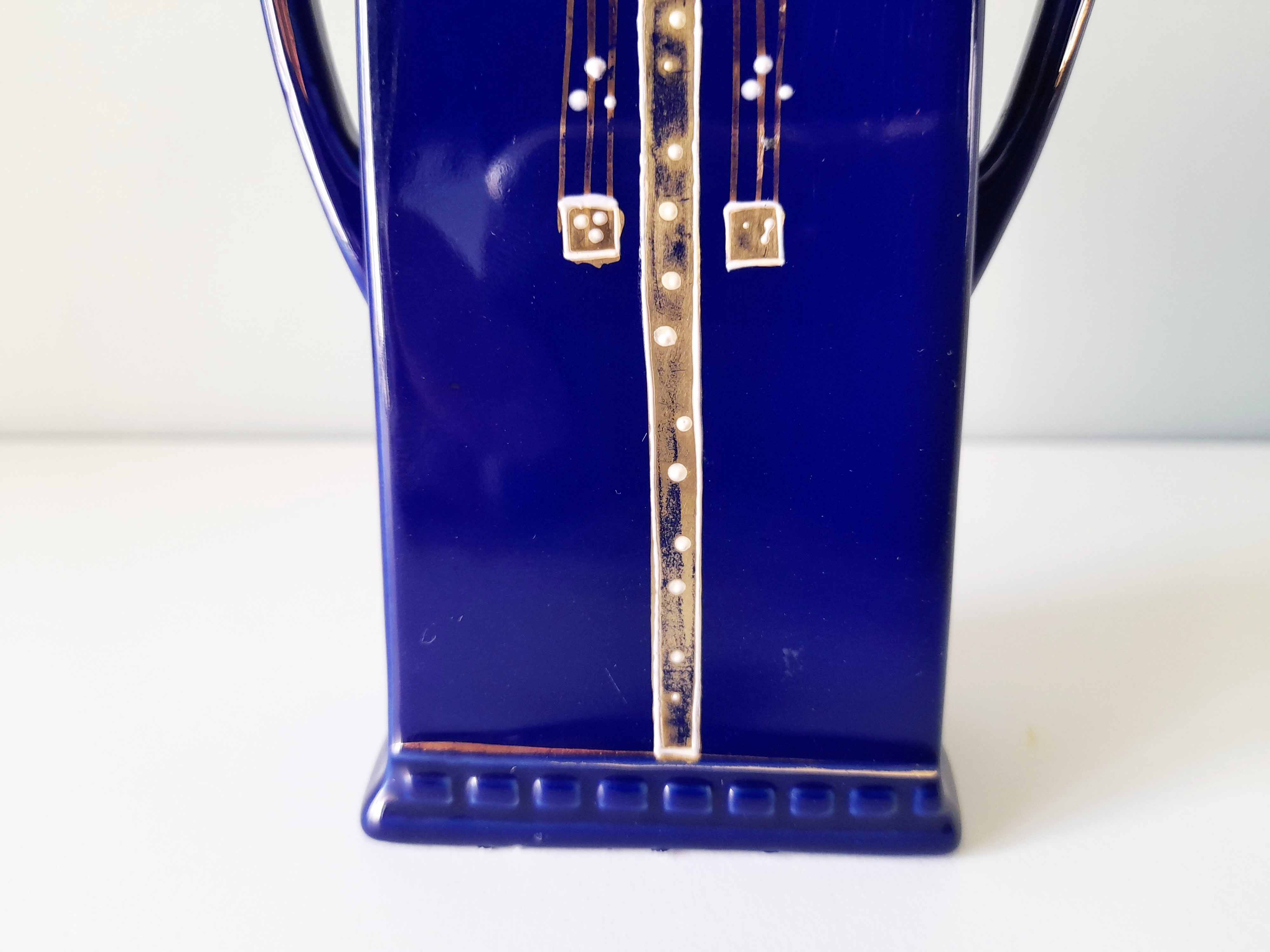 Art Deco porcelain vase