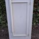 White 2-door bonnet cabinet