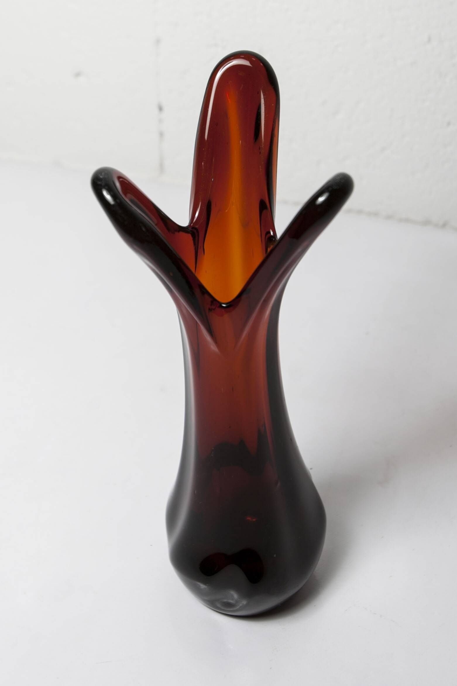 New look vase h28.5cm Murano glass 1970