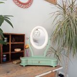 Vintage psyche table mirror 70s/80s