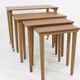 Tables pull out mid-century Scandinavia teak