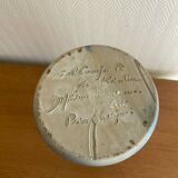 Bougeoir en gres de sel signé Jean-Claude courjault Keraluc Quimper