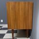 2-door wood sideboard or Record cabinet 1970s