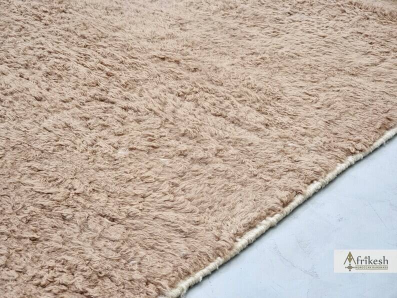Tapis benimrirt marocain marron