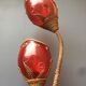Carnival lamp in Fiber of Glass and Wicker