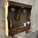 Vintage kitchen wall shelf