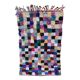 Colorful Boucherouite Moroccan rug - 128 x 208 cm