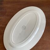 Oval Plate Iron Earth