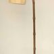 Solid wood floor lamp Solbackens Svaveri Sweden 1970s