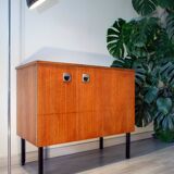 Modernist trunk desk from the 60s, teak