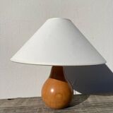 Wooden pear lamp 1980
