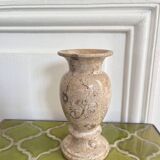 Marbled stone vase