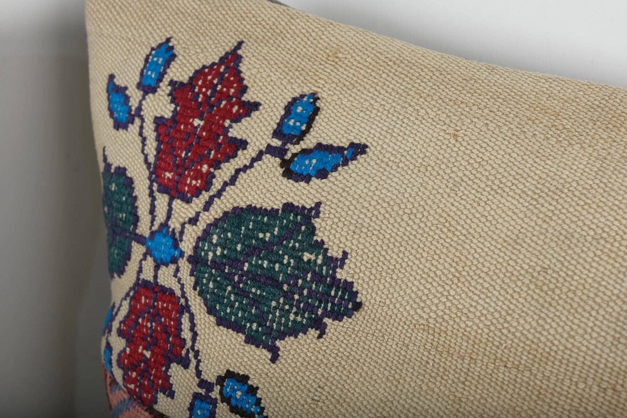 Lot de 2 housses de coussin turque vintage 51x51 cm
