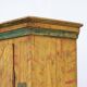 Armoire de mariée peinte d'art populaire