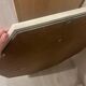 Vintage octagonal faceted mirror, circa 1970-1980.