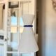 Vintage Italian Diabolo Glass Pendant Light