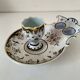 Geo Martel egg service Desvres no. 1687 – Lambrequin decoration
