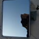 Miroir de barbier à poser ou à suspendre 24x18cm
