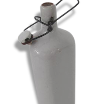 Old stoneware bottle