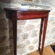Mahogany console, first half of the 20th century