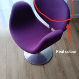 Chaise Tulipe Pourpre de Pierre Paulin pour Artifort