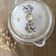 Hollow dish porcelain bird of paradise