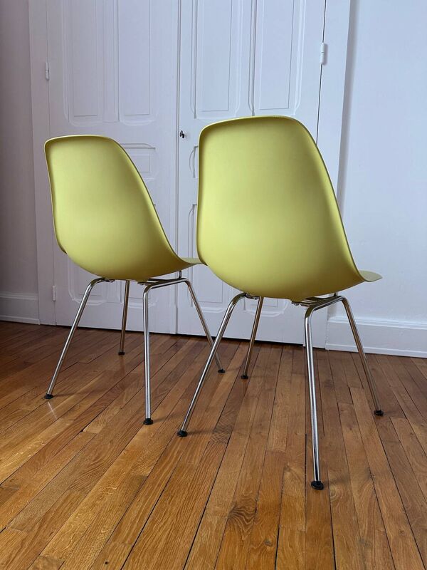 2 chaises DSX par Charles & Ray Eames