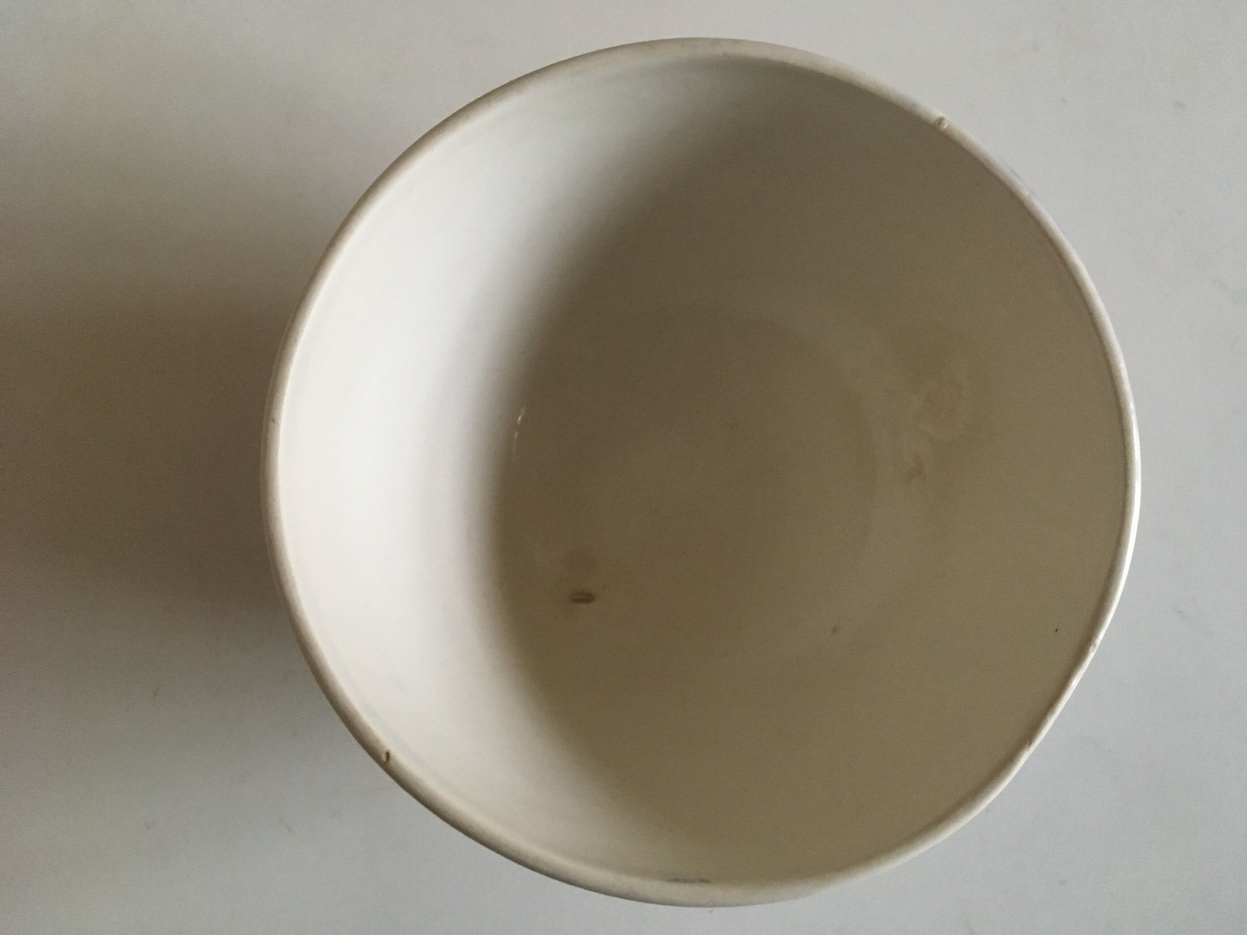 Set de 3 bols de faience terre de fer début 20