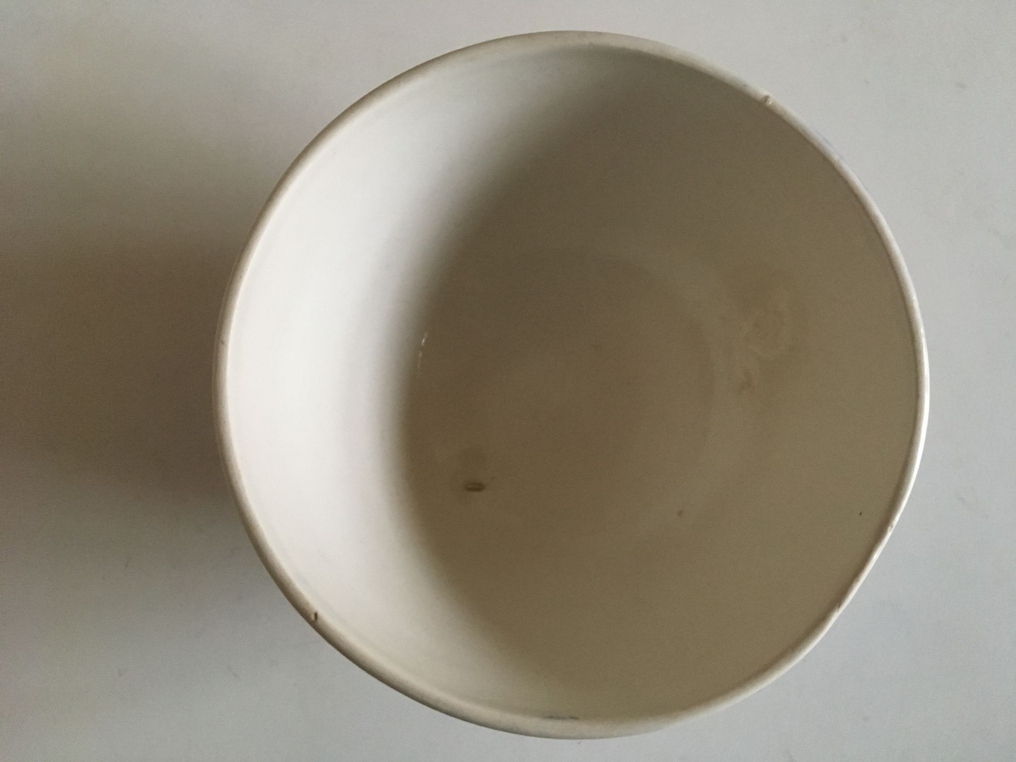 Set de 3 bols de faience terre de fer début 20