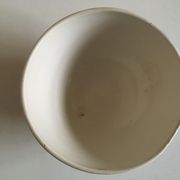 Set de 3 bols de faience terre de fer début 20