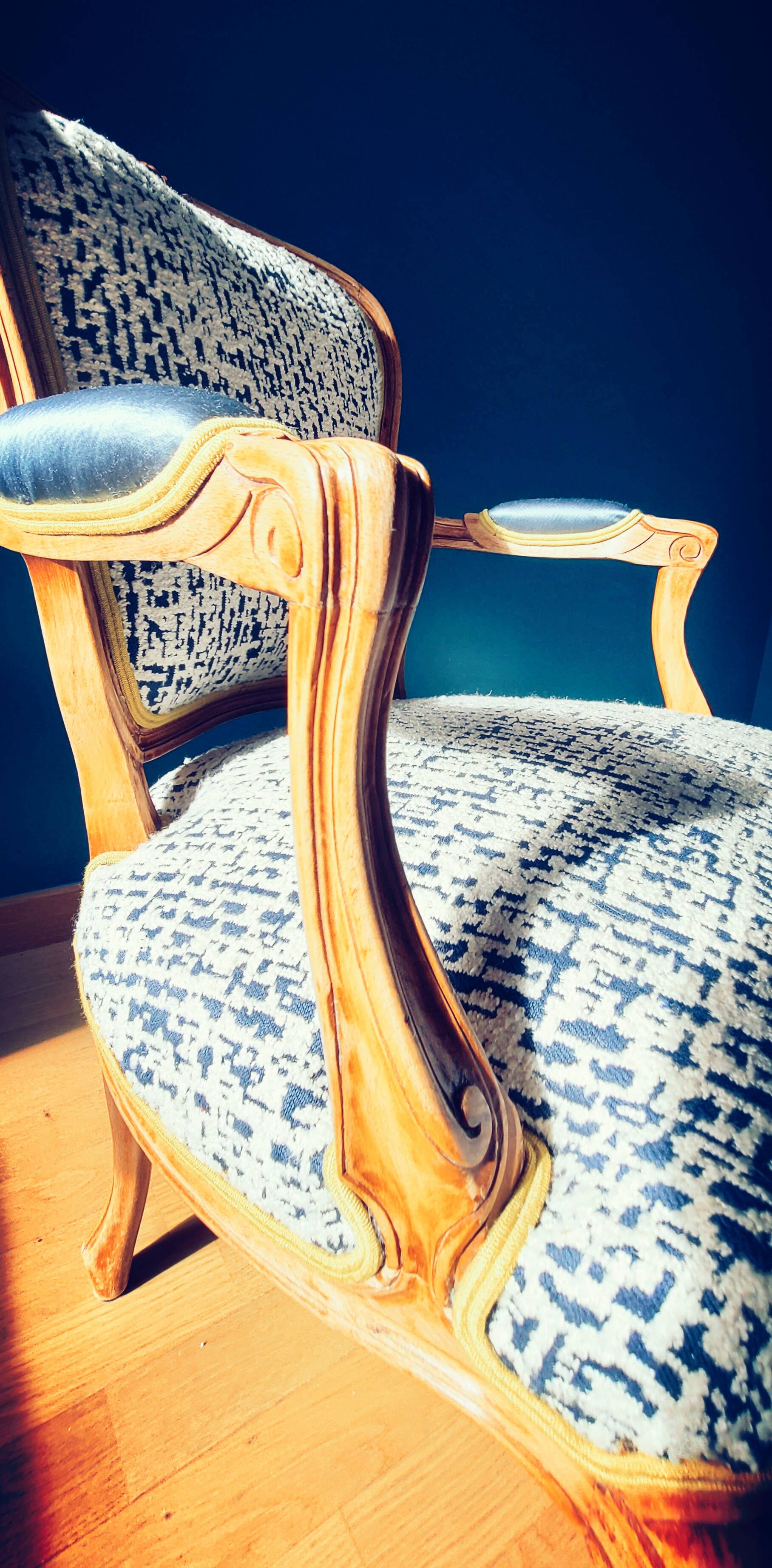 Fauteuil cabriolet Louis XV