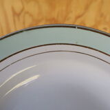 6 vintage Luneville hollow plates