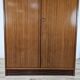 Vintage 1960s two-door wardrobe