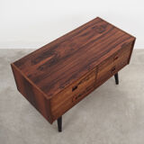Commode en palissandre, design danois, années 1970, fabriqué au Danemark
