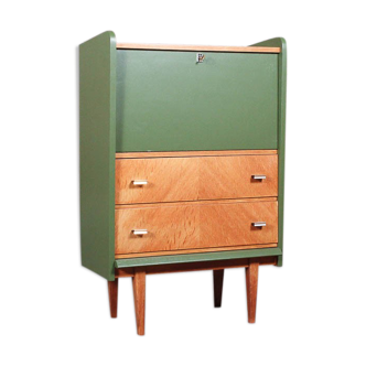 Secretary vintage in oak, circa 1950