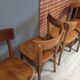 Suite of 4 bistro chairs
