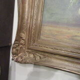 Still life 1950s Bouquet poppies in vase