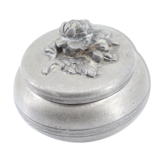 Boite à bijoux étain