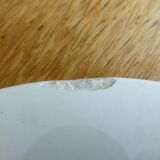 1 vintage Badonviller soup plate, Germaine pattern