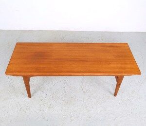 Vintage Kai Kristiansen height-adjustable coffee/dining table for Trioh, 1970s