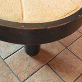Coffee table signed by the famous ceramist Barrois - Vallauris