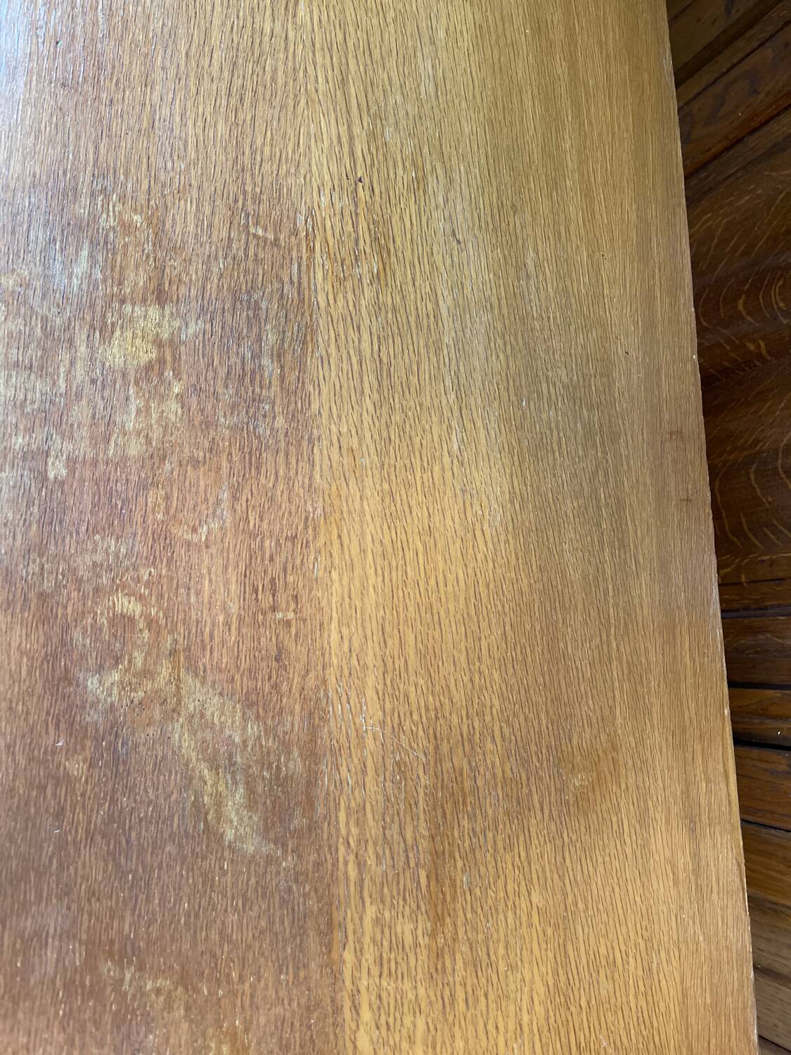 Commode vintage bois et rotin