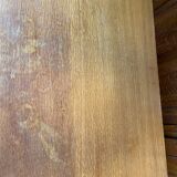 Commode vintage bois et rotin