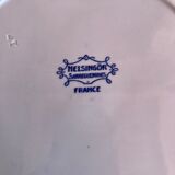Large serving dish Sarreguemines model "Helsingör"