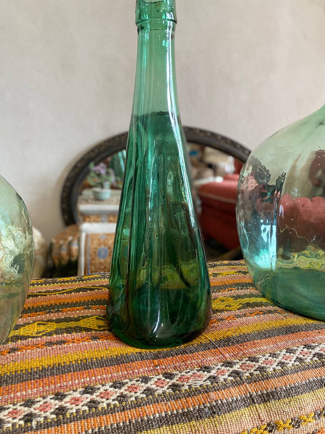Large deformed bottle