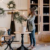 Vintage craft display case
