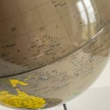 Illuminated terrestrial globe made in italy