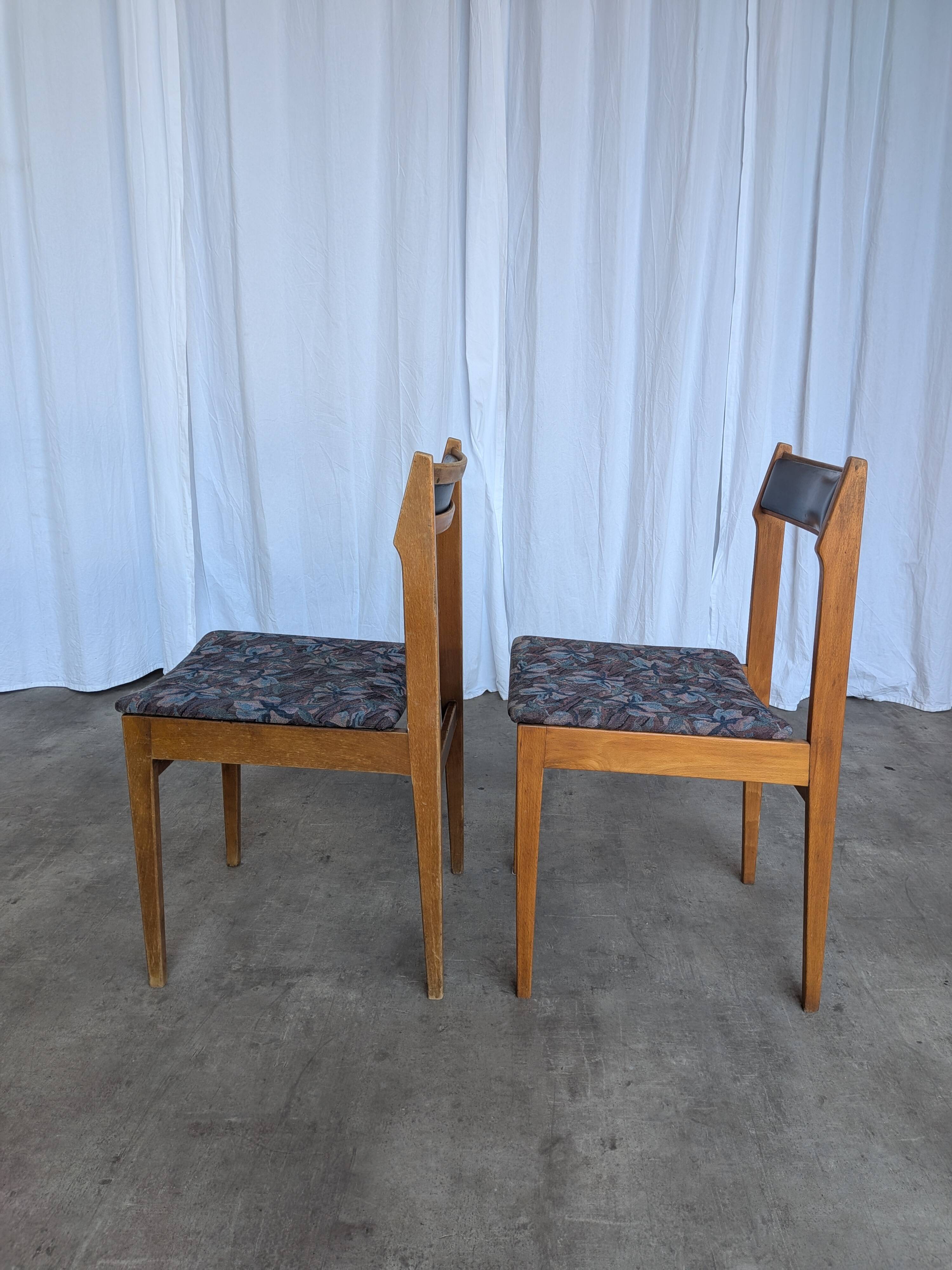 Vintage Branko Ursic Dining Chairs: STOL Kamnik Model 2087, Yugoslavia 1960